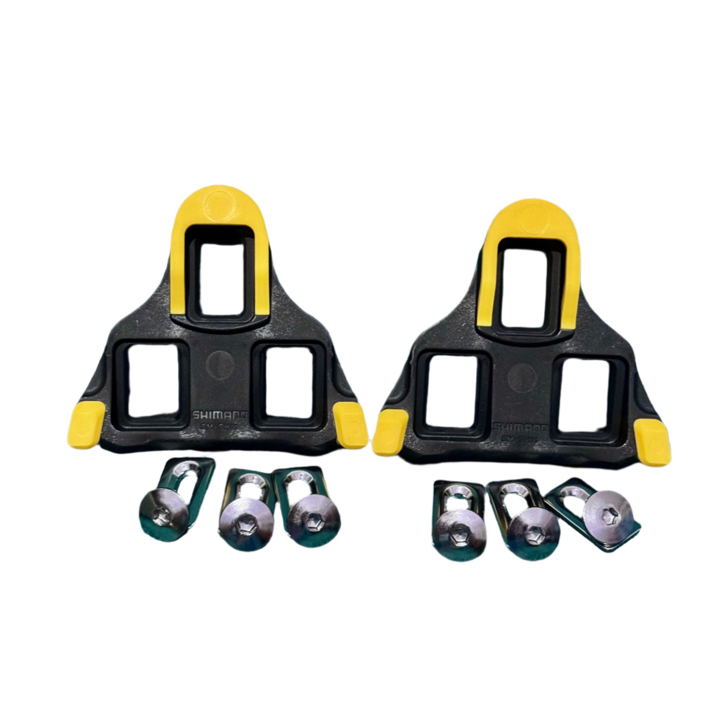 Shimano SH11 SPD-SL 6-Degree Mode Cleats (Yellow)