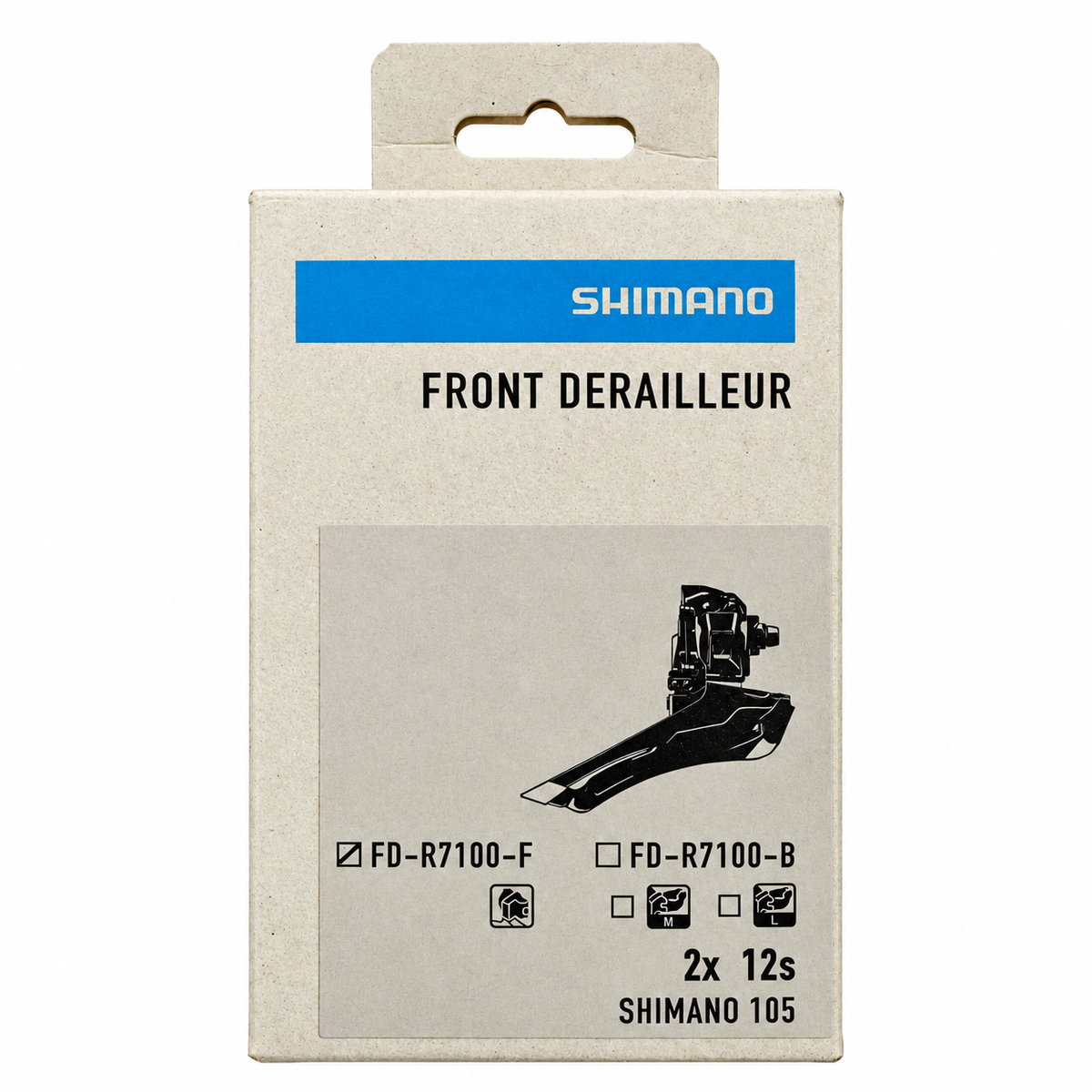 Shimano 105 R7100 Front Derailleur 2x12 Speed