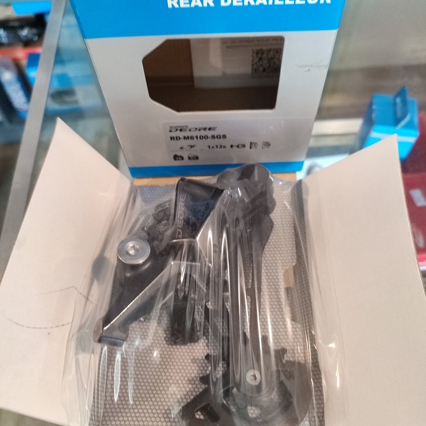 SHIMANO DEORE M6100- Rear Derailleur - SHADOW RD+ - 1x12-speed
