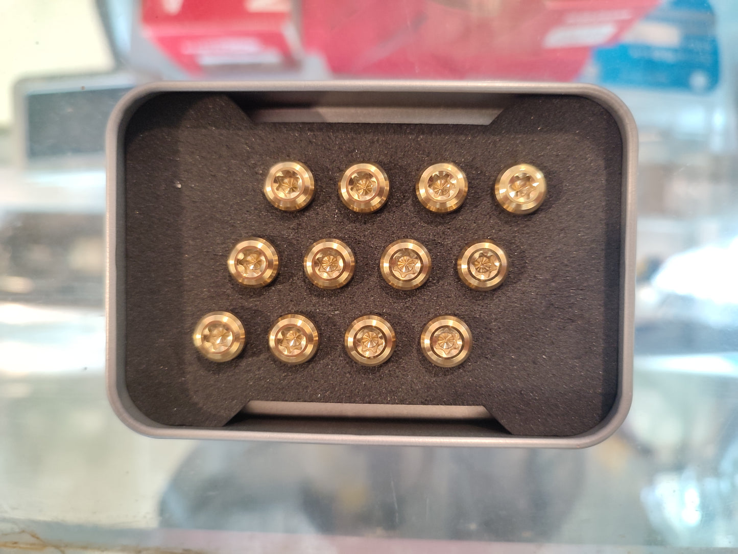 Risk 5x10 Titanium Rotor Bolts