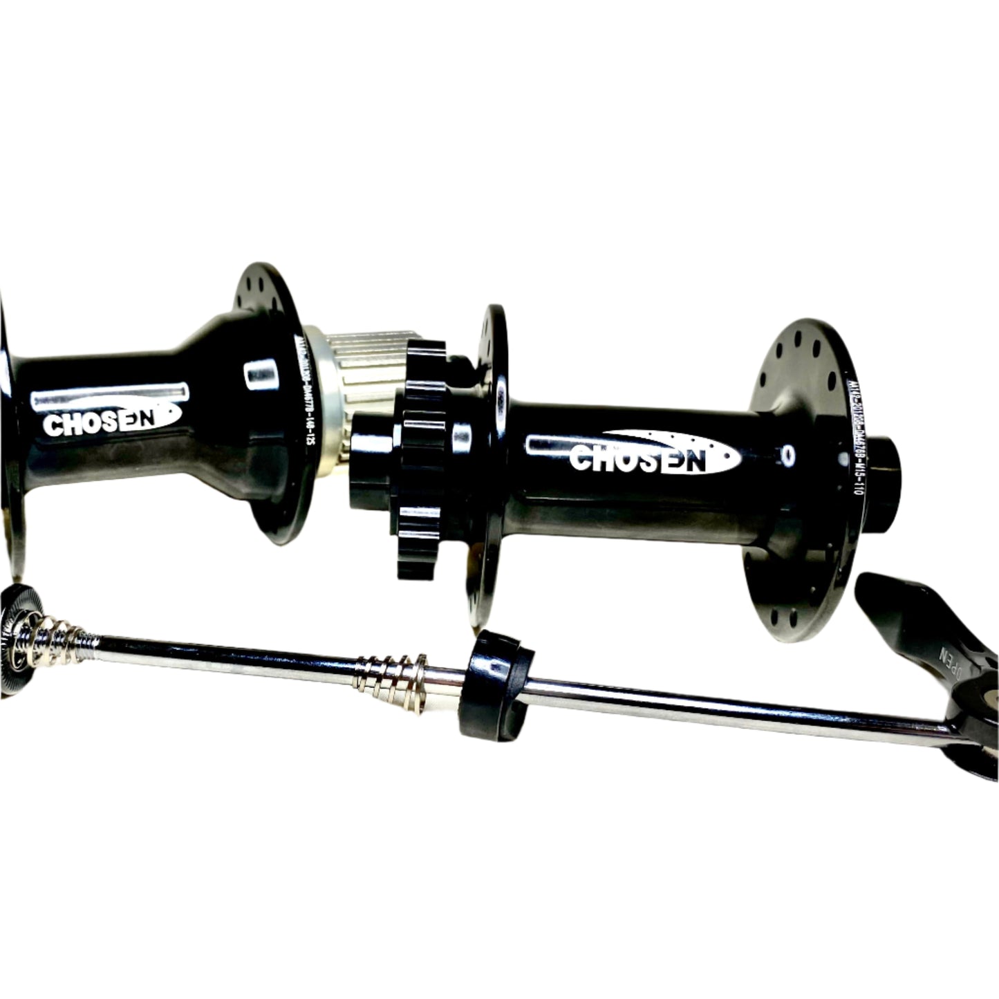 Chosen Hubs Boost Thru Axle 32H Matte Black