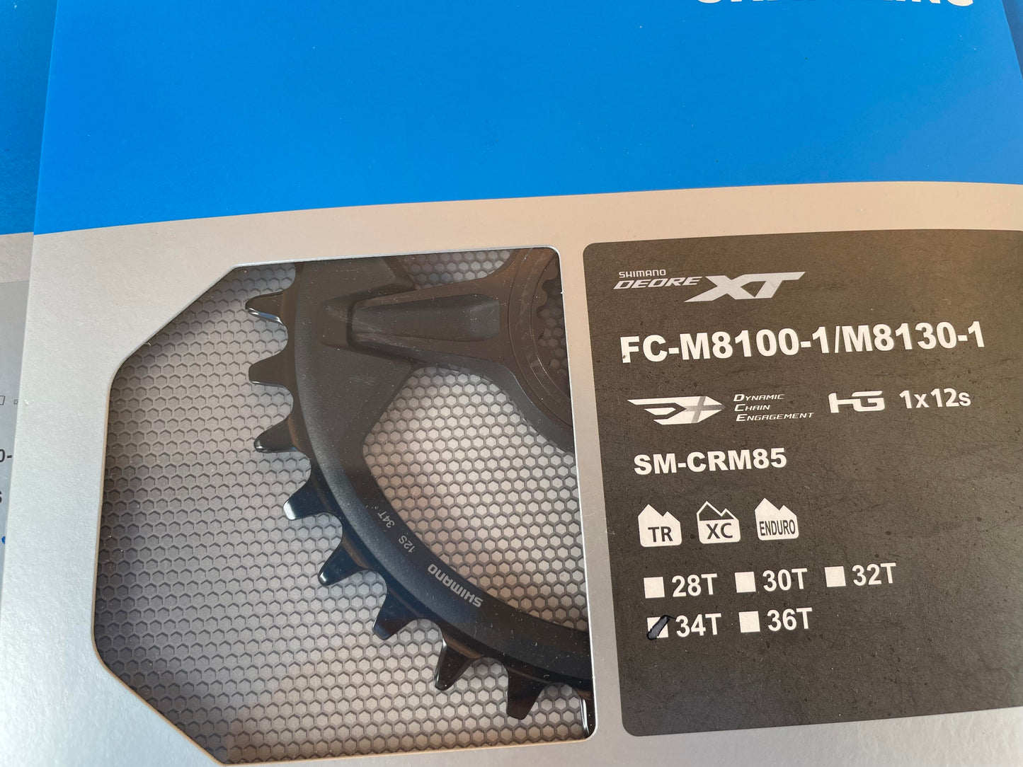 Shimano Chainring Direct Mount for M8100/M8130 Crank