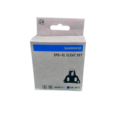 Shimano SM-SH12 SPD-SL 2-Degree Front-Center Pivot Mode Cleats (Blue)