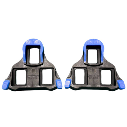 Shimano SM-SH12 SPD-SL 2-Degree Front-Center Pivot Mode Cleats (Blue)
