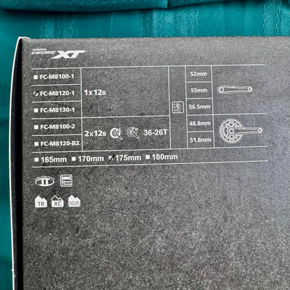 Shimano Deore XT Crankarm FC-M8120-1