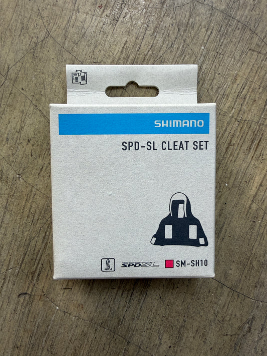 Shimano SM-SH10 SPD-SL Fix Mode Cleats (Red)