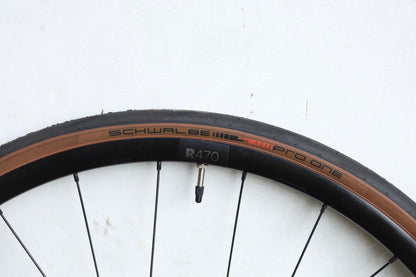 DT Swiss 470 with Schwalbe Pro One TLE Wheelset
