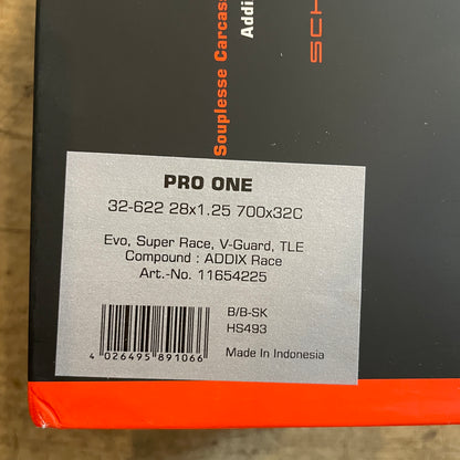 Schwalbe Pro One Tubeless