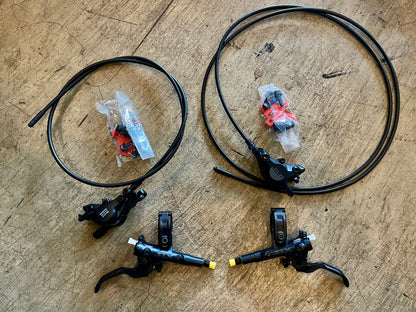 Shimano SLX M7100 Disc Brake Set Assembly J-Kit Hydraulic Front and Rear