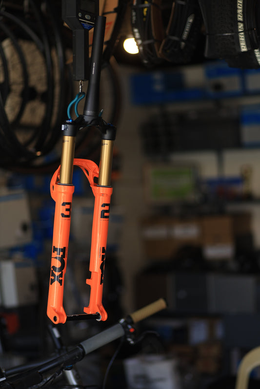 Fox Fork Float 2026 32 29 100mm Shiny Orange Kashima