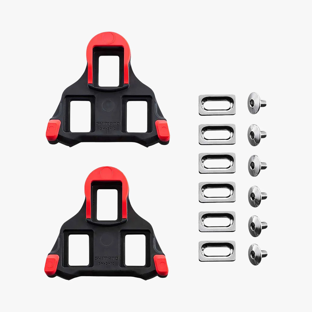 Shimano SM-SH10 SPD-SL Fix Mode Cleats (Red)