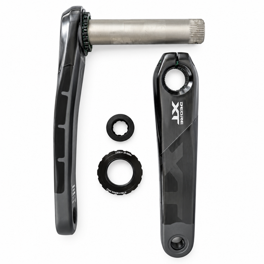 Shimano Deore XT FC-M8200 crank arms and included components
