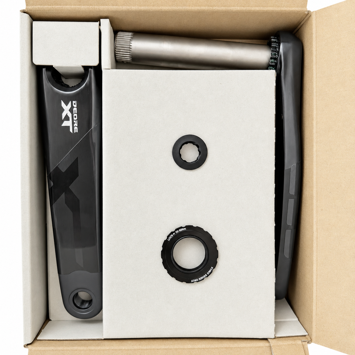 Shimano Deore XT FC-M8200 packaged crank arm kit