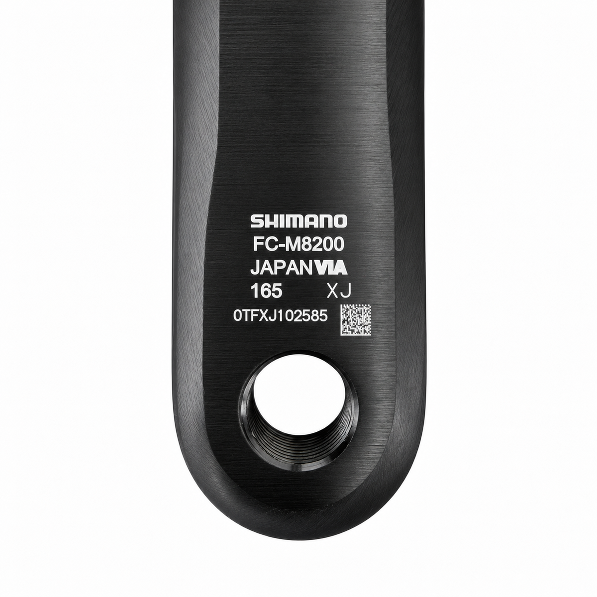 Shimano Deore XT FC-M8200 165 mm crank arm marking